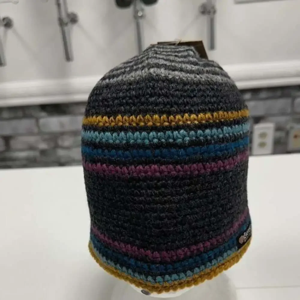 Striped Knit Beanie